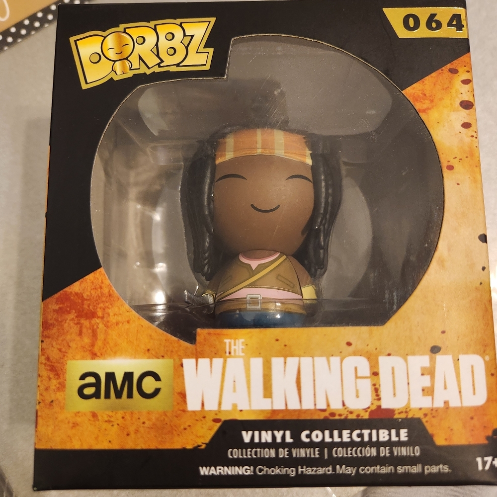 DORBZ NEW Vinyl Sugar NIB AMC The Walking Dead MICHONNE #064 Vinyl Collectible